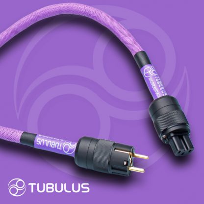 3 TUBULUS Concentus power cable with skin effect filtering schuko us uk plug