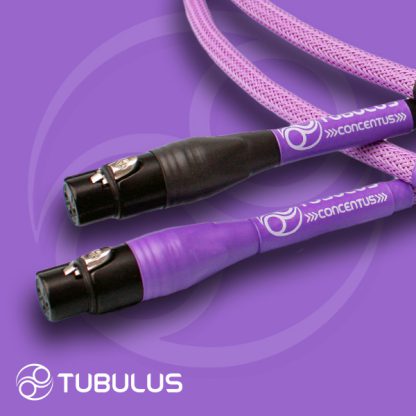 Tubulus Concentus Analoge Interlink high end audio xlr zilver 6