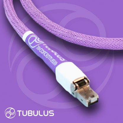 4 Tubulus Concentus Ethernet Cable RJ45 100Mbps 10Gbps streaming high end audio